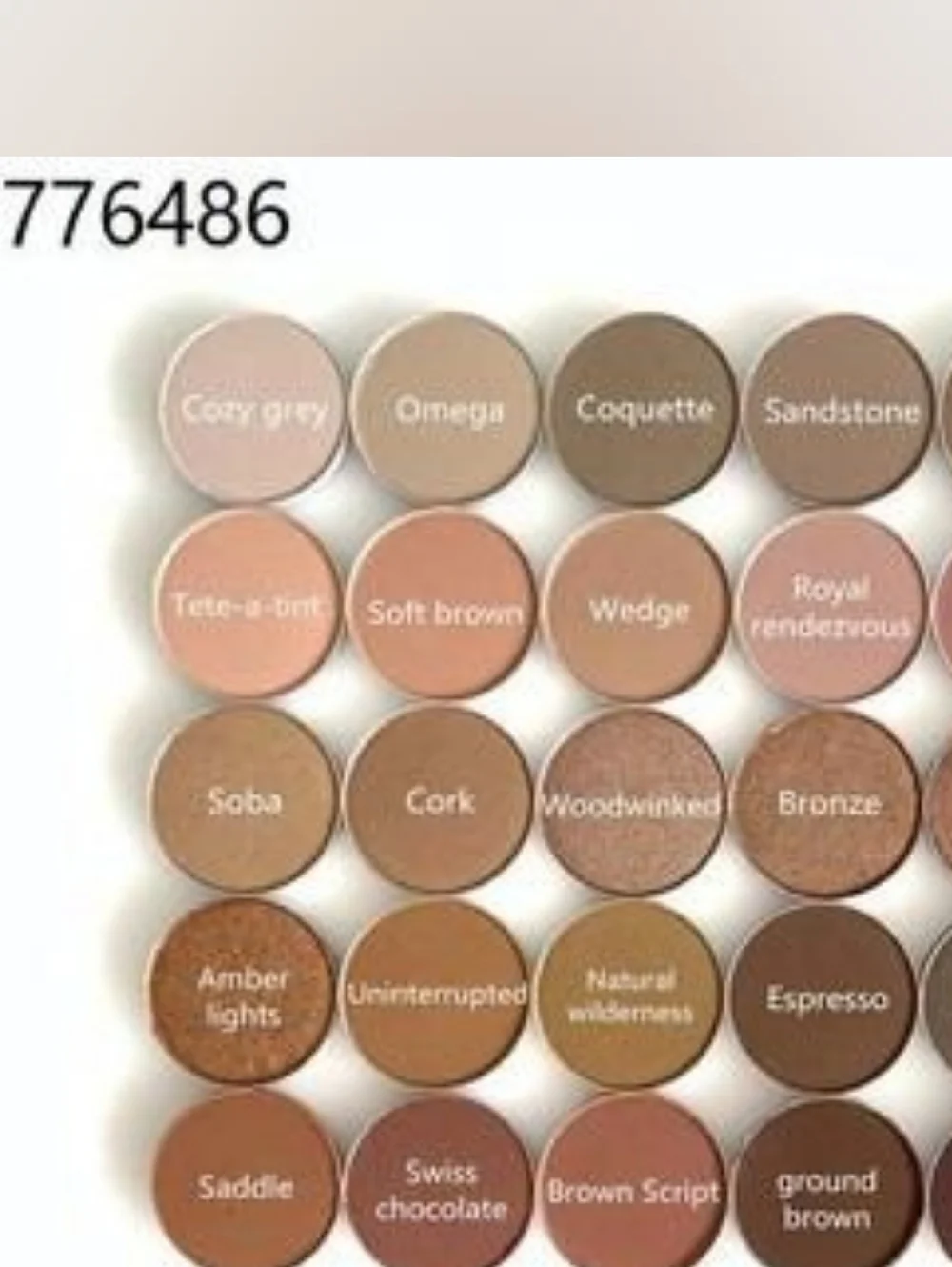 MAC Cosmetics Royal Rendezvous Eyeshadow Muted Light Brown Brand New In Box